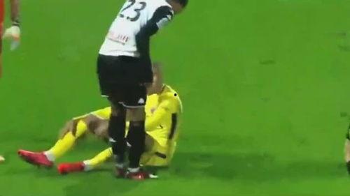 吃瓜群众足球场斗殴视频